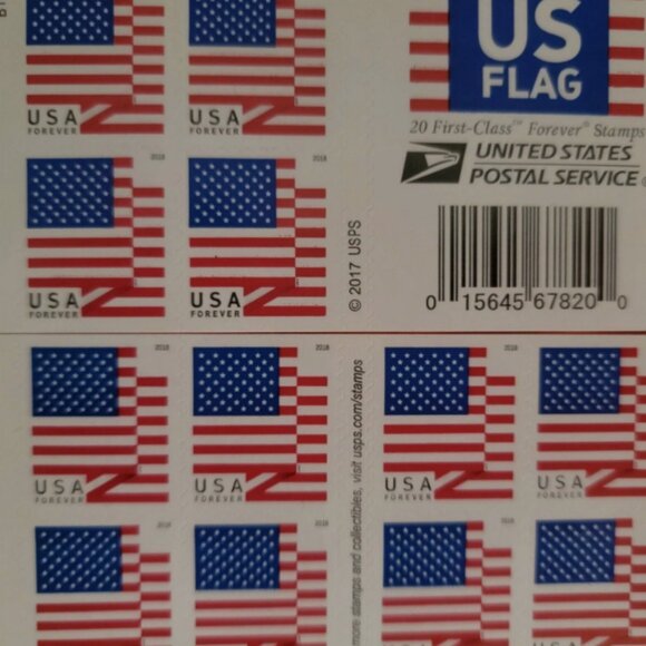 Flags 2018 Forever US Postage 50Booklet of 1000 stamps - Picture 5 of 11